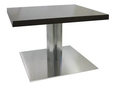 SLIM-96-4-X - Square stainless steel table _ Vela Arredamenti